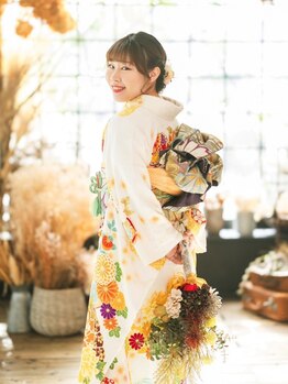 リリウム(Lilium)の写真/メイクアップアーティスト&国家資格・着付け師1級の実力者在籍◎あなたの大切な1日をトータルプロデュース!