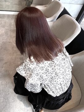 ナンバー ジルバ 立川(N° jillva) 韓国顔まわりレイヤーカット髪質改善透明感カラー20代30代40代