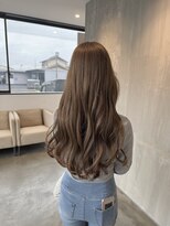 トテ(tote.)&nbsp;ブリーチなしダブルカラー透明感ミルクティーベージュ