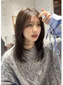 【中澤彩乃】20代30代レイヤーカットロングハッシュカット吉祥寺