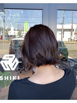 シキ(SHIKI) lavender brown