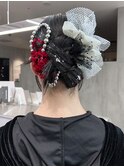 美髪おくれ毛韓国前髪カットヘアロング_ba550581