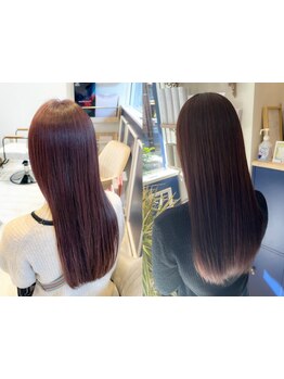 癖うねりに◎髪に優しいダメージレス×癖をしっかり伸ばしてサラ艶髪に[南越谷/髪質改善/縮毛矯正/学割U24]