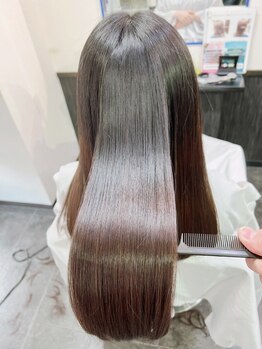 ヘアーサロン ニクス 池袋(hair Salon Nix)の写真/【水素トリートメント導入店】髪の美しさを追求した、こだわりのトリートメントが充実！髪のお悩みを解決！
