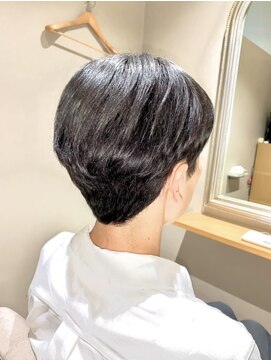 ぷう 40代50代60代◎大人ボブスタイル　袋町／白髪染め／カット