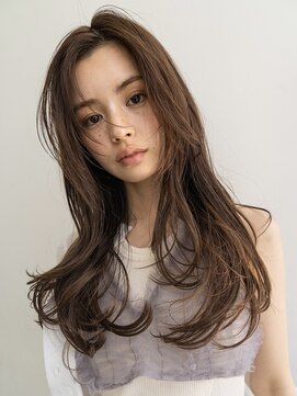 スミス 秋葉原(Smith) レイヤーカットハッシュカット顔まわりミディアムロング