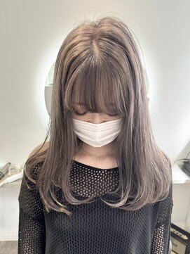 ホープ(hope) グレー/グレージュ/ダブルカラー/ブリーチ/大阪梅田