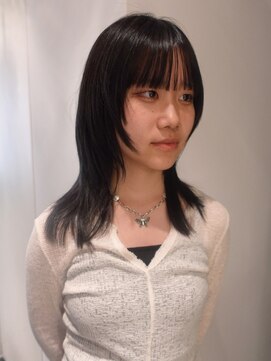 フォークロア 本店(Folk Lore) 伸ばしてる途中でも可愛く『レイヤーカット』