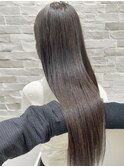 美髪×オリーブグレー