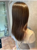 うる艶×ベージュ