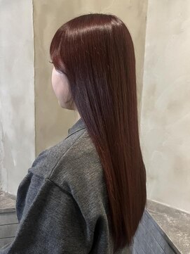 カフネ(CAFUNE) ワインレッド/ブリーチなし