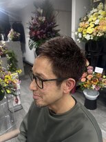 リイ(Lii)&nbsp;ショート　ニュアンスパーマ　くせ毛風　白髪ぼかし