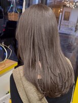 ミリ(mm)&nbsp;10代20代30代透明感カラーグレージュブリーチ無し髪質改善仙台