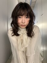 ナヌーク ダイカンヤマ(nanuk daikanyama) ミディアムレイヤーミディアムパーマウェーブパーマボブ