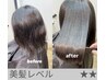 【迷ったらこれ♪】 微アルカリ縮毛矯正+カット+極潤5層トリートメント