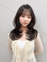 シーク 天神(SEEK) 顔周りレイヤーカット/ハッシュカット/韓国ヘア/髪質改善/天神