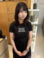ルブランヘアギャラリー(Le blanc hair gallery)&nbsp;ブラウン×ミディアムレイヤー