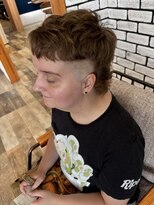 ノート ヘアーサロン(NOTE HAIR SALON)&nbsp;マレットフェード　海外からのお客様