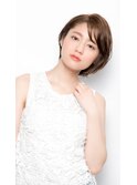 【keep hair design】耳かけウェットショート