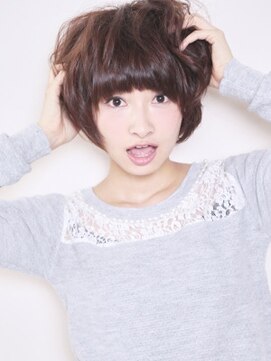 エマージュ 池袋東口店(Emerge) 甘めモテ☆シルエットのエアリーマッシュショート