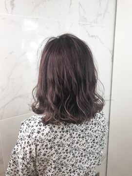 アヴァンスクロス あべのルシアス店(AVANCE.CROSS) ハイライト×ラズベリー