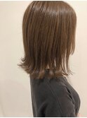 肩ライン切りっぱなしボブ【Cime】