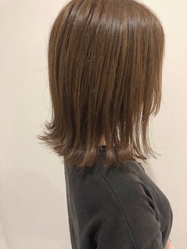 ヘアーサロン シム(hair salon Cime) 肩ライン切りっぱなしボブ【Cime】