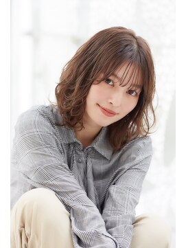 ミチオ ノザワ ヘアサロン ギンザ(Michio Nozawa HAIR SALON Ginza) 小顔無造作ふわミディ×似合わせカット【瀧上丈司】