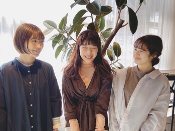 スタンド(STAND)の写真/女性ならではの繊細な技術と感性で抜け感、こなれ感を表現＊普段聞けない悩みやニュアンスもお任せ下さい。