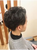 【メンズラフパーマ】