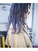 ホロホロヘアー(Hair) 【ホロホロＨair】ブリーチ　パープルカラー