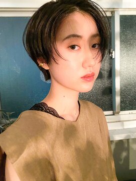 テトヘアー(teto hair) ハンサムショート 前髪なし マニッシュ マッシュ ノーバング