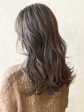 アイティー バイ アルバム 中野店(IT by ALBUM) シアベージュ_セミウェットウェーブオリーブカラー_ba307571