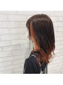 マッシュ/くびれヘア/ビタミンカラー/メルティカラー