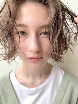クオン 今泉(quon) 【quon】ウェットボブ×ショートカット　-天神 今泉 薬院-