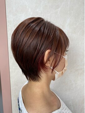 カームバイリコ 学芸大学(calm by liko) 【top stylist＊後藤 夏奈 ショート×インナーカラー】