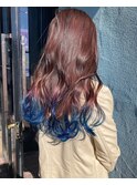 裾グラデーション