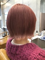 ココ 西葛西南口店(COコ)&nbsp;パッツン×ピンクオレンジ