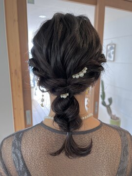 ヘアーニコル(hair nicole) 編み下ろしスタイル