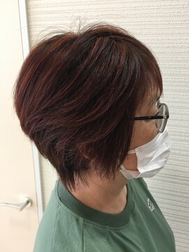 キューティー 津幡店(CUTiE) ハイライトショートヘア