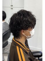 メンズ サロン ドット トウキョウ 町田店(men's salon dot. tokyo)&nbsp;マッシュウルフ×波巻きパーマ