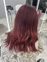 ヴァイス 新宿店(VAICE) 【ダブルカラー】チェリーピンク/ブリーチ1回から◎
