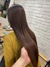 【平日、四ッ井限定】話題の美髪質改善ストレート×質感調整カット　￥15000