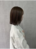 切りっぱなしボブ