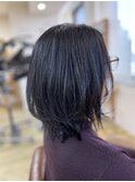 動きが出るミディアムスタイル