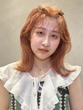 コージーベルベット(Cosy Velvet) オレンジカラー♪【mio】