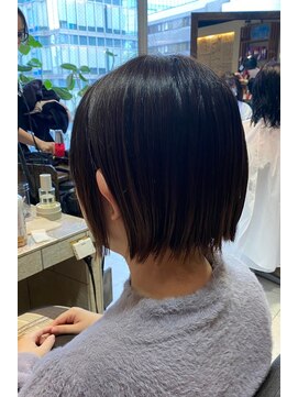 ヘアリゾート粋 ティガ 池袋店(tiga) 艶髪/スッキリミニボブ