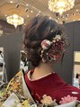ヴィサージュジョイン(VISAGE join)&nbsp;和装にも、洋装にも合うアップセットです