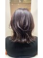 ヘアーメイク ハルナ&nbsp;ブリーチなし◎イルミナカラーで作る艶カラー♪