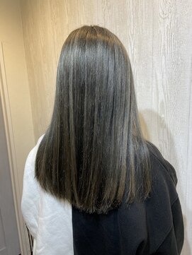 テーラヘアー 東金店(TELA HAIR) コントラストハイライト＊ダークグレージュ【TELAHAIR】